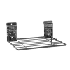 Elevate garage organization with MKE Slatwall's 12″ Shelf, a compact solution for storing power tools and managing cords.