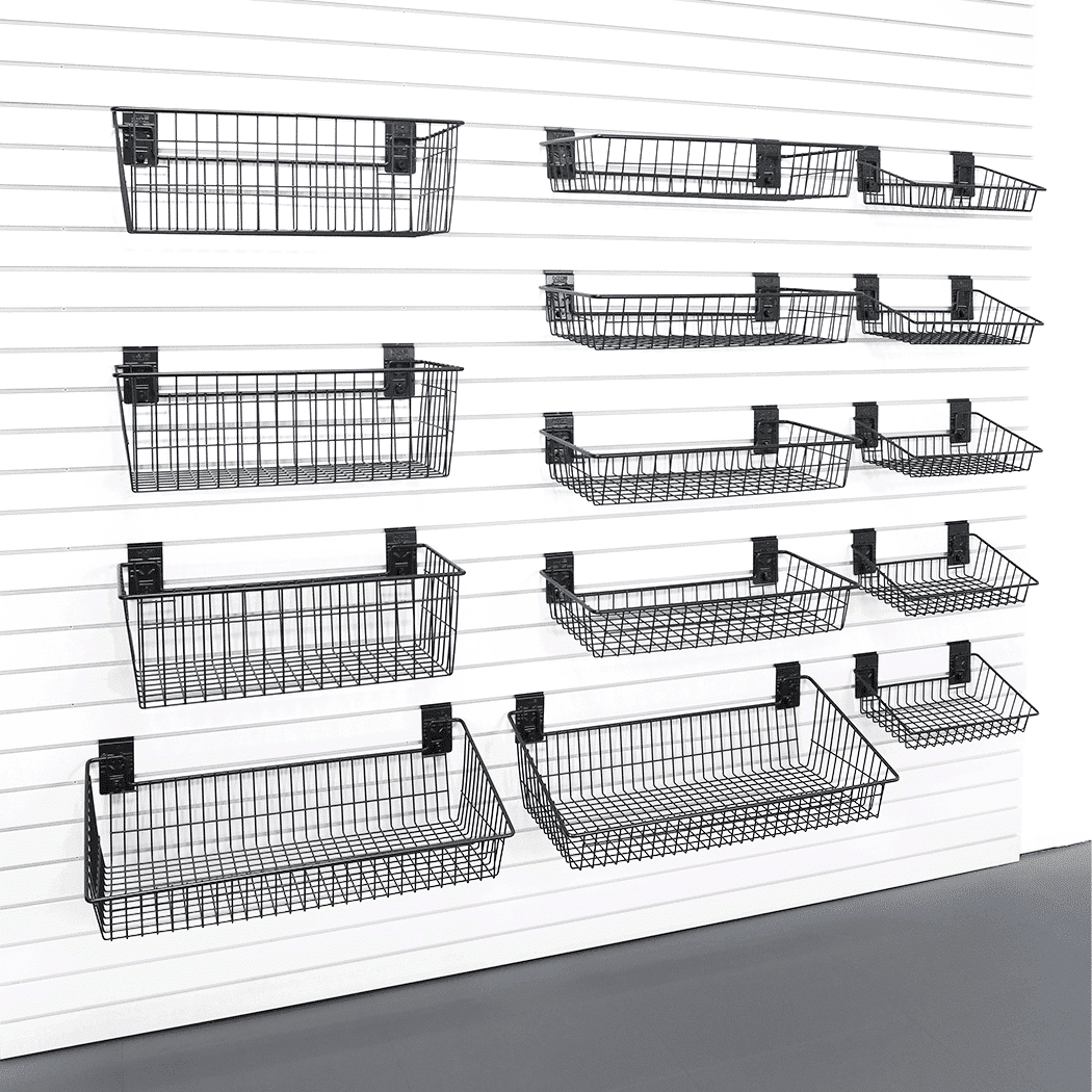 Ultimate Storage with Extra-Large Slatwall Basket Bundle