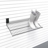Garage Slatwall Angle Shelf for Shoe Storage