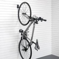 J-Hook slatwall accessory for vertical bike storage.