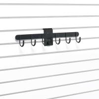 Multi Prong Hook for versatile garage storage