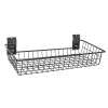 Streamline garage clutter with MKE Slatwall's Medium Basket, ideal for securing and organizing a variety of items.