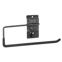 Paper Towel Hook by MKE Slatwall for Efficient Garage Clean-up and Organization - Ideal for Workbenches, Gardens, and Home Gyms