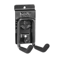 MKE Slatwall Small All-Purpose Hook for versatile garage storage solutions.