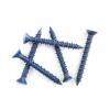 Textured Grey Concrete Matching Screw for Secure Slatwall Mounting