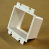 Double Outlet Box Extender for Enhanced Garage Slatwall Systems