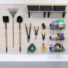 Efficient garage storage with Milwaukee Slatwall system