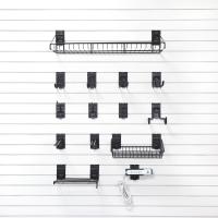 Garage organization with the Medium Tool Bundle from Milwaukee Slatwall