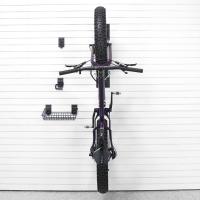Heavy-Duty Fat Tire Bike Rack for Slatwall Garage Storage