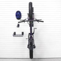 Wall-Mounted Fat Tire Bike Rack for Garage Organization