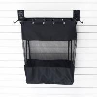 Large Grab & Go Tote Bag Hanging on Slatwall for Garage Storage