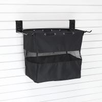 Slatwall-mounted Medium Grab & Go Tote Bag storing sports equipment