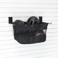 Small Grab & Go Tote Bag with mesh panels for garage storage