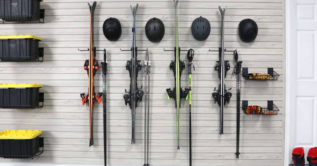 How To Create a Garage Workstation With Slatwall Panels