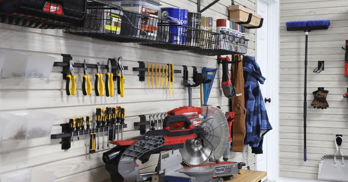 Maximizing Vertical Storage Space With Garage Slatwall Panels