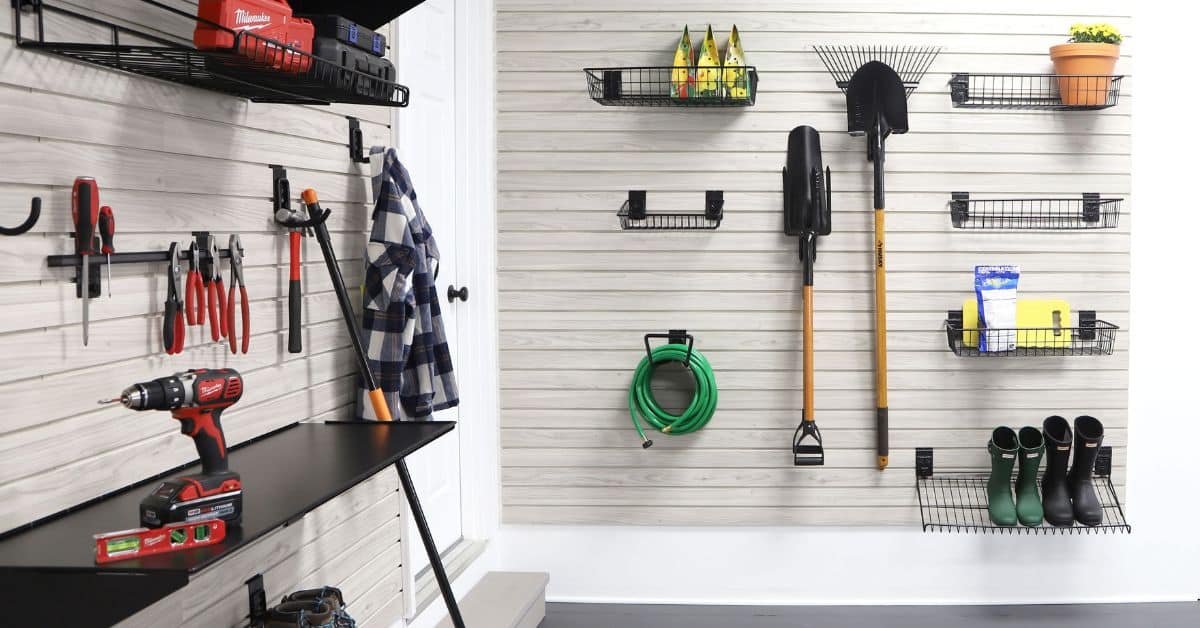 Can Garage Slatwall Be Installed Over Concrete?