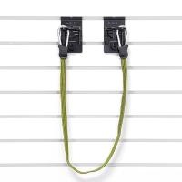 Large bungee hook set garage slatwall storage for tools sports gear and equipment